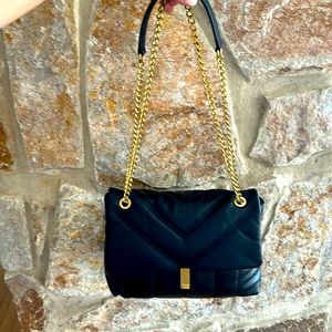 Ted Baker Women's Black Ayalina Quilted-leather Cross-body. Excellent condition!